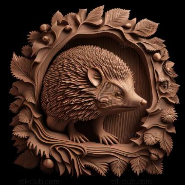 3D model st hedgehog (STL)